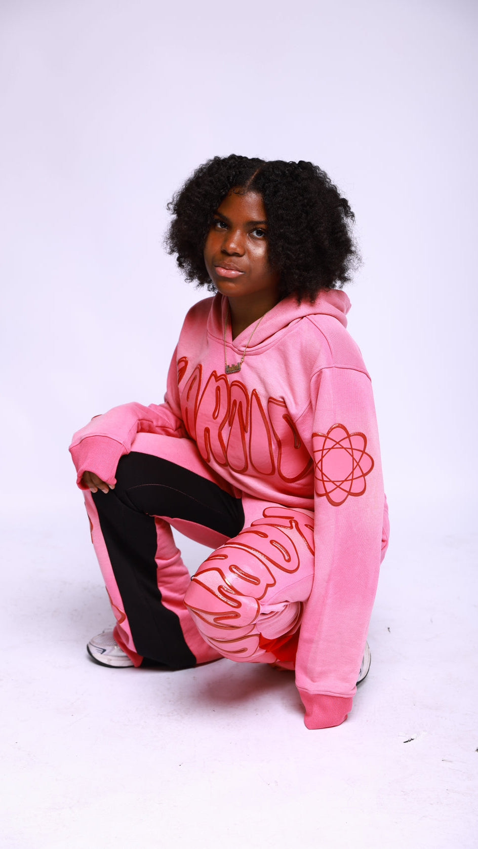 Floral Pink Hoodie