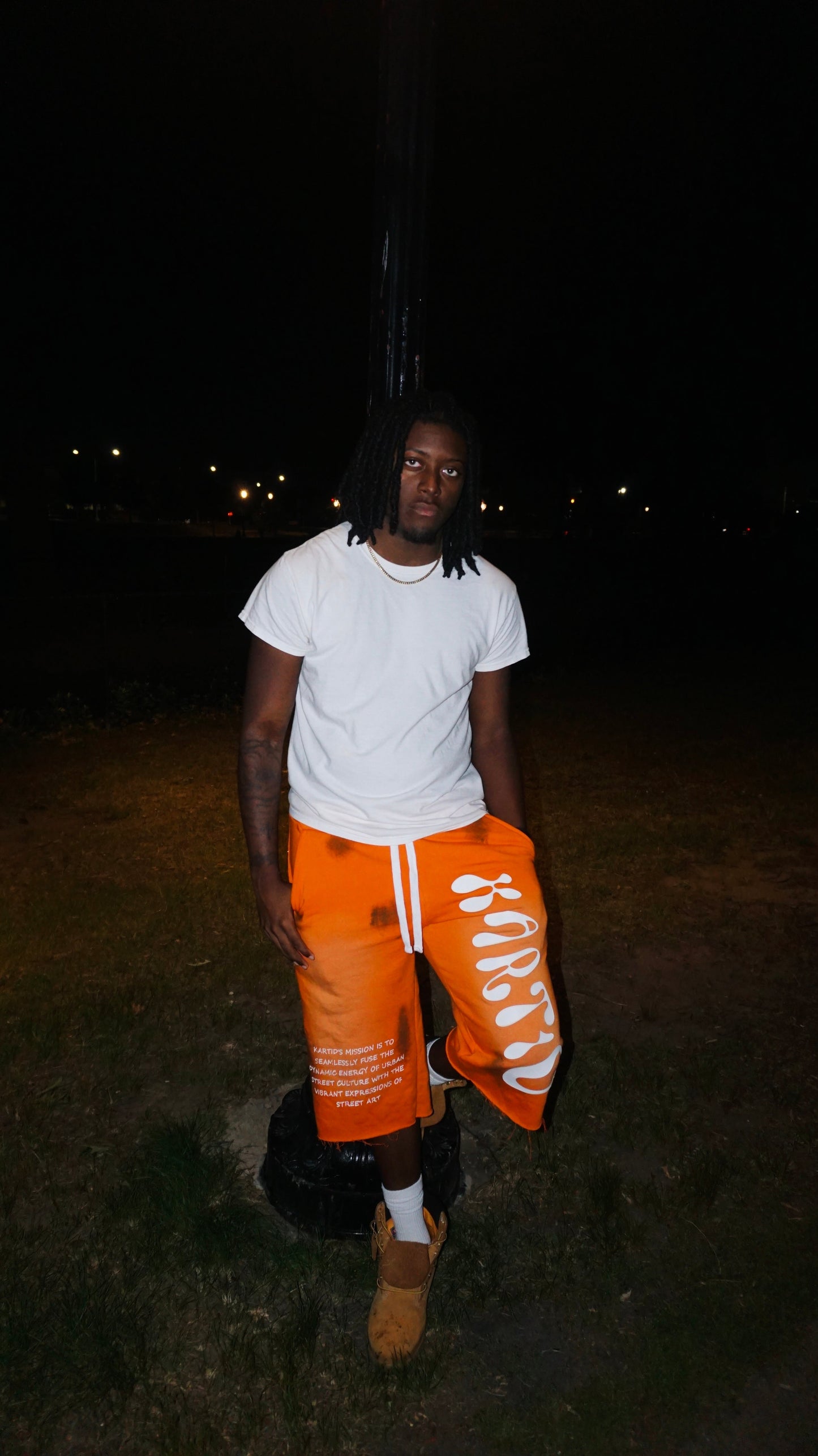 Artz N’ Krafts Orange Shorts