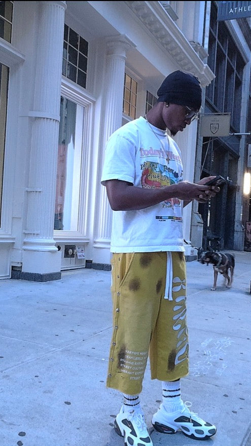 Artz N’ Krafts Yellow Shorts