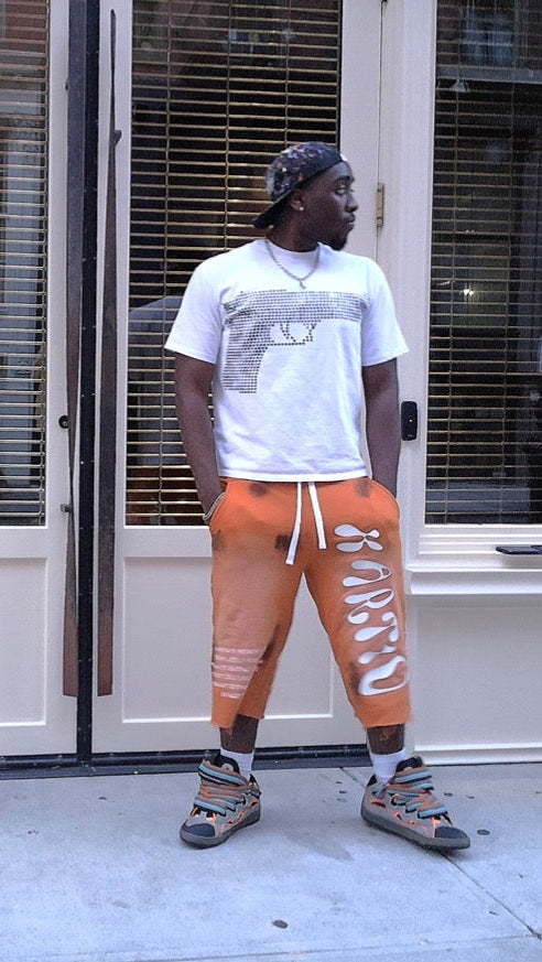 Artz N’ Krafts Orange Shorts