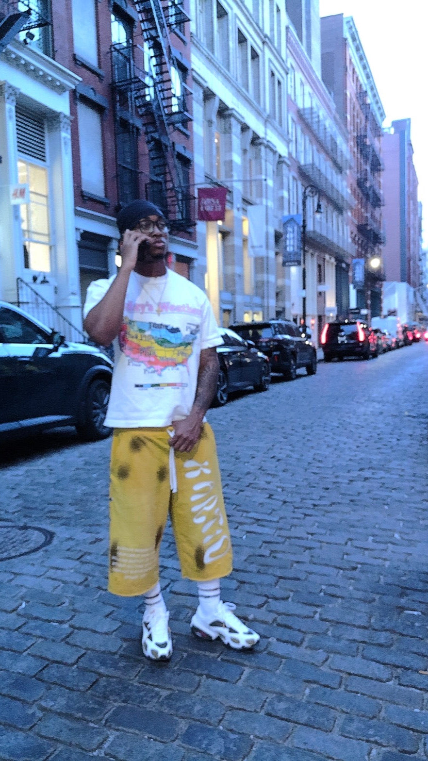 Artz N’ Krafts Yellow Shorts