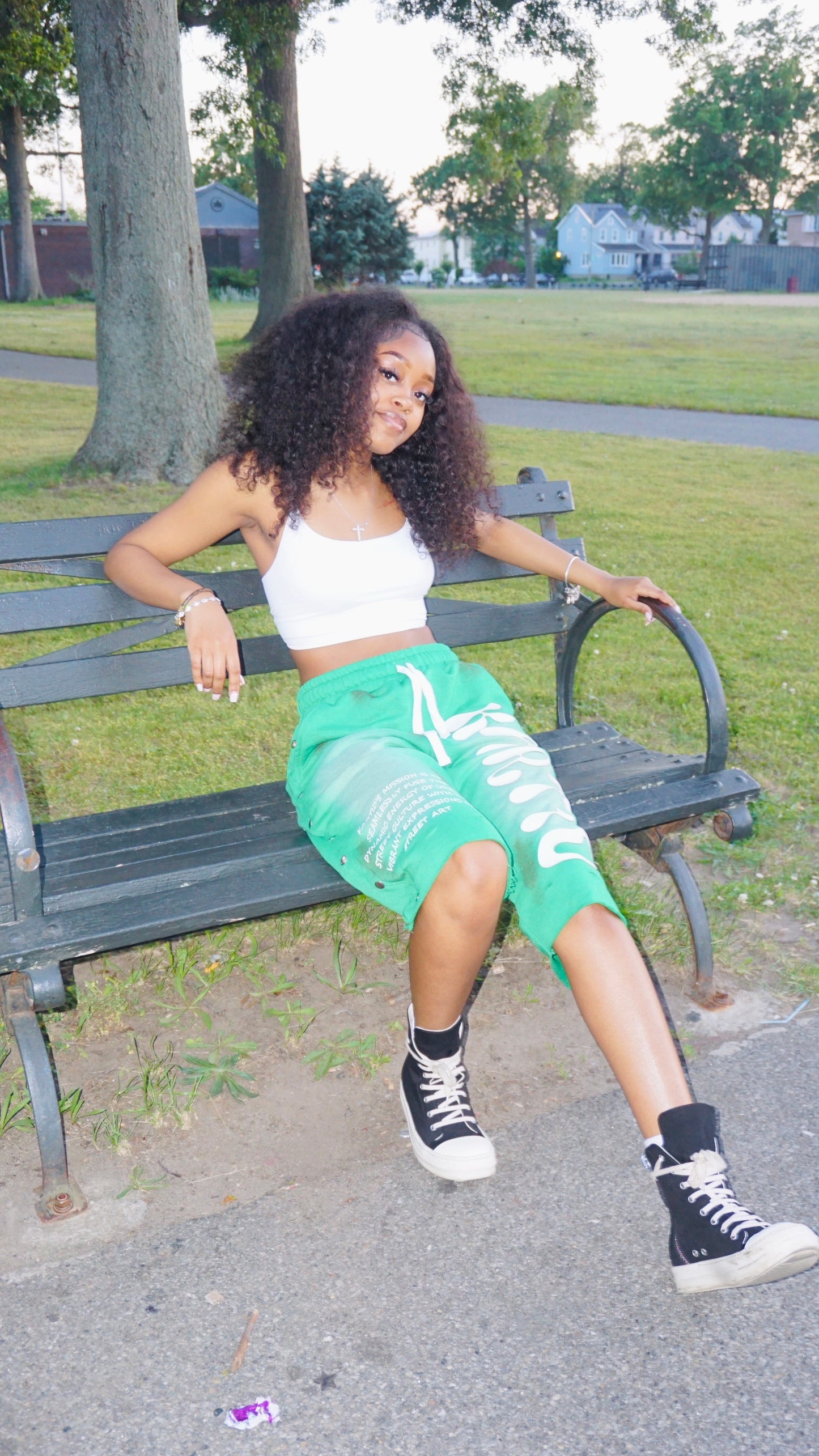 Artz N’ Krafts Green Shorts