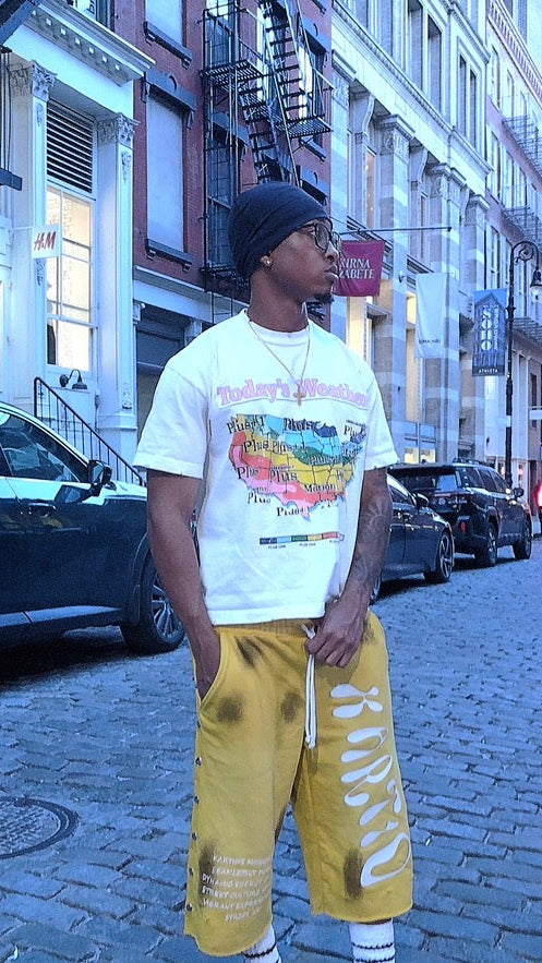 Artz N’ Krafts Yellow Shorts