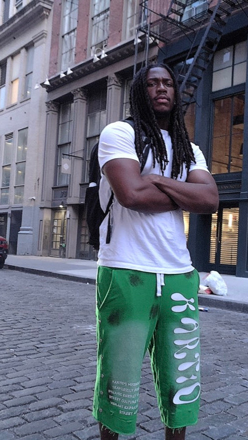 Artz N’ Krafts Green Shorts