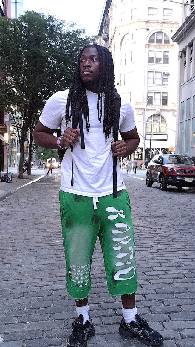 Artz N’ Krafts Green Shorts